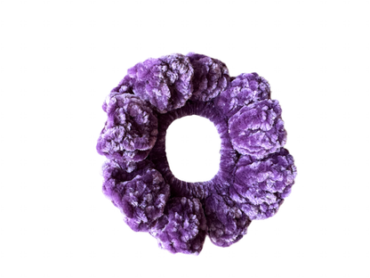 Plum Velvet Scrunchie