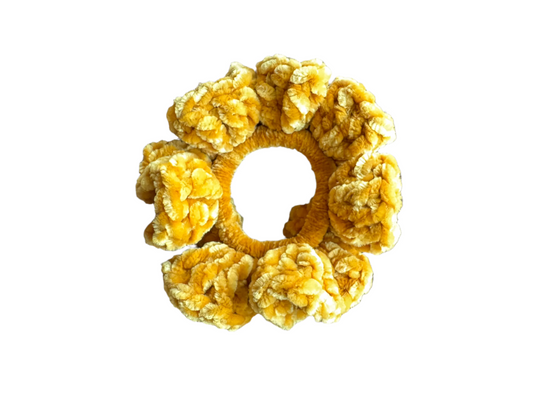 Notre Dame Velvet Scrunchie