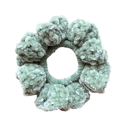 Watercress Velvet Scrunchie